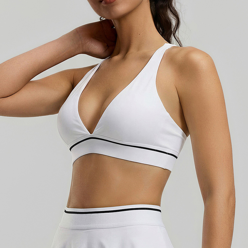 Sports Bra Racerback - Sujetadores deportivos de yoga estilo americano