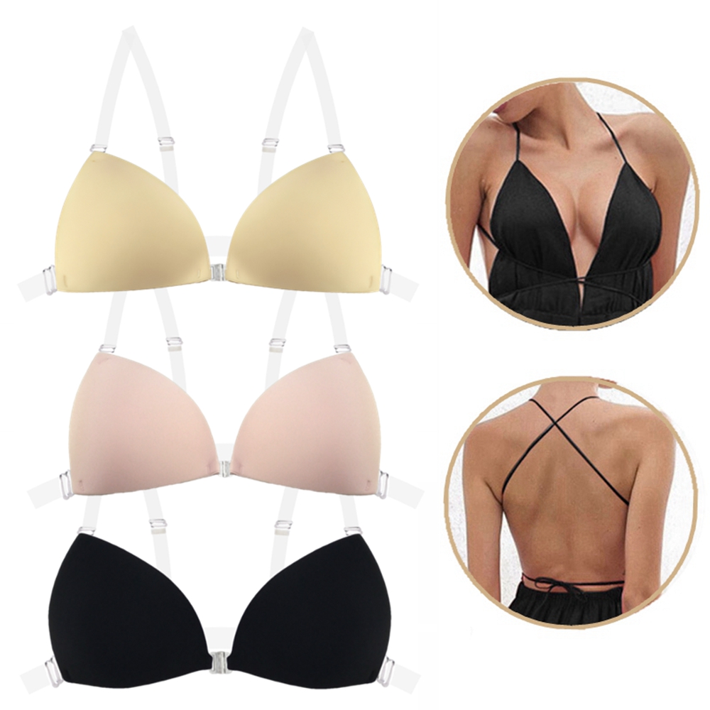 Push Up Bra Silicone - Sujetador Adhesivo de Silicona para Mujer,