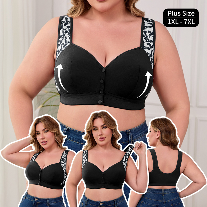 Full Coverage Bra - Sujetador con Cierre Frontal Tallas Grandes