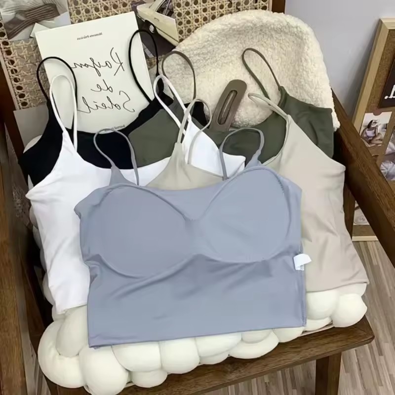Camisola acolchada de seda de  - T Shirt Bra Seamless reseña y precio