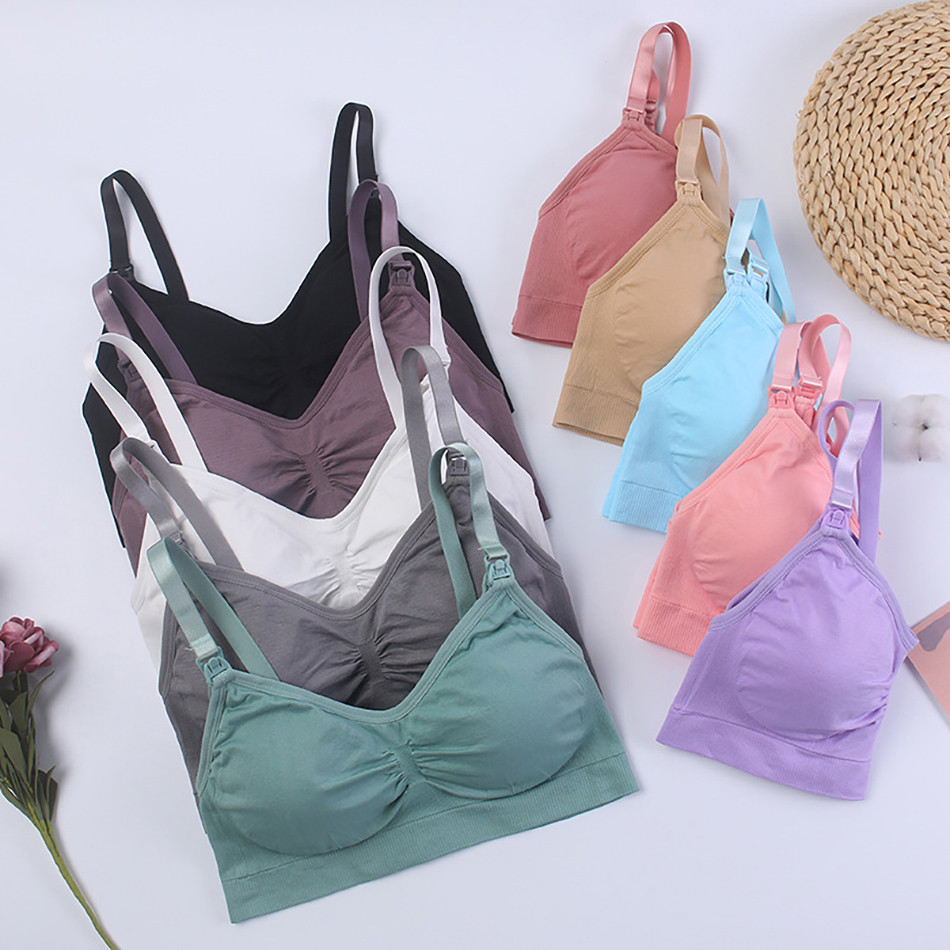 Sujetadores de maternidad tran - Sleep Bra Bralette reseña y precio