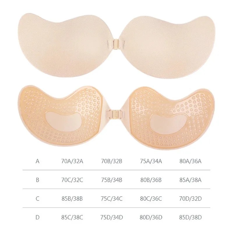 Sujetador Adhesivo Invisible s - Push Up Bra Silicone reseña y precio