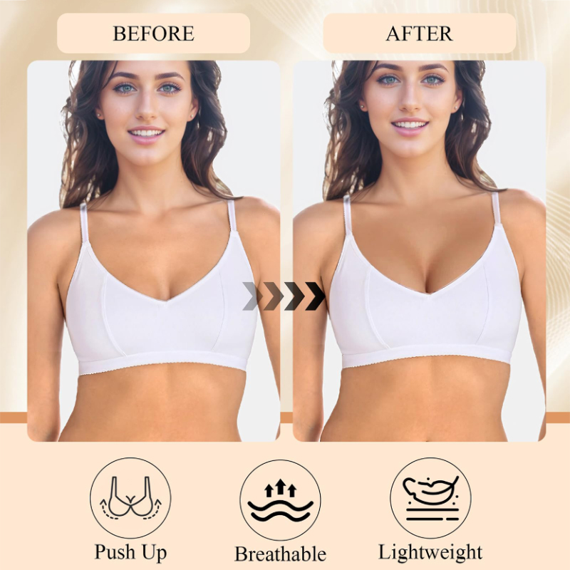 Kave 1/2 pares de sujetador ad - Push Up Bra Silicone reseña y precio