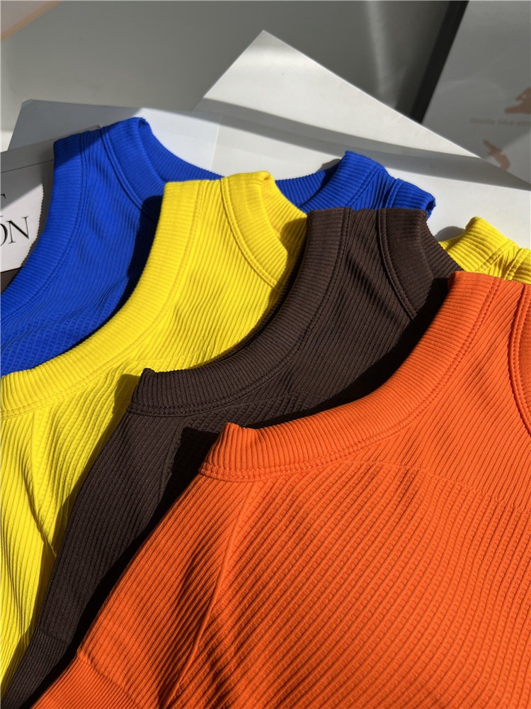 Camiseta sin mangas de yoga de - T Shirt Bra Seamless reseña y precio
