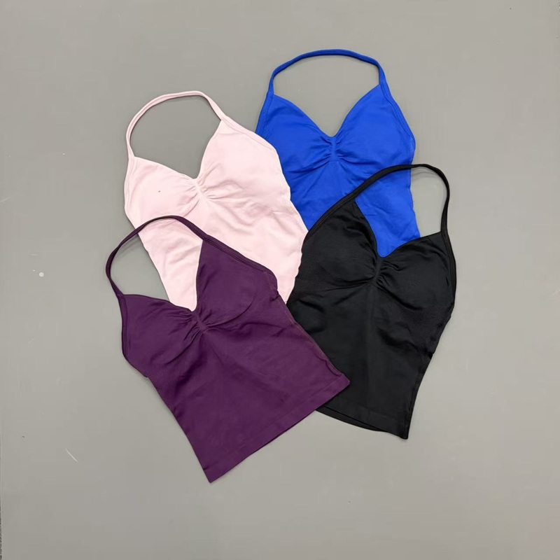 Camiseta Deportiva sin Costura - Sports Bra Racerback reseña y precio