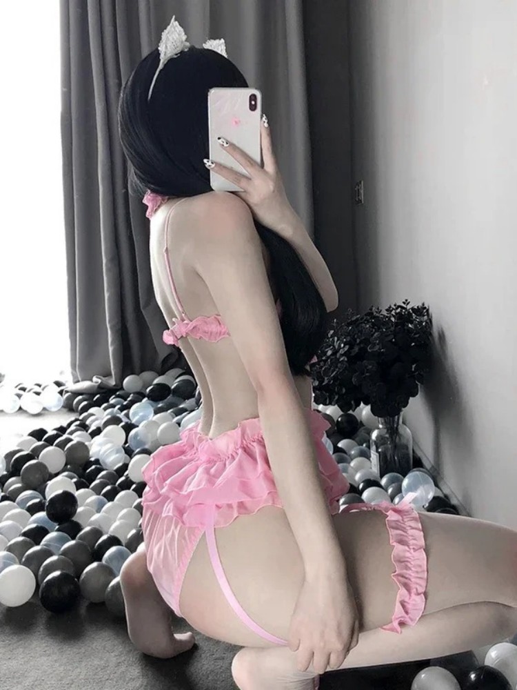 Conjunto de lencería erótica S - Lace Bralette Set reseña y precio