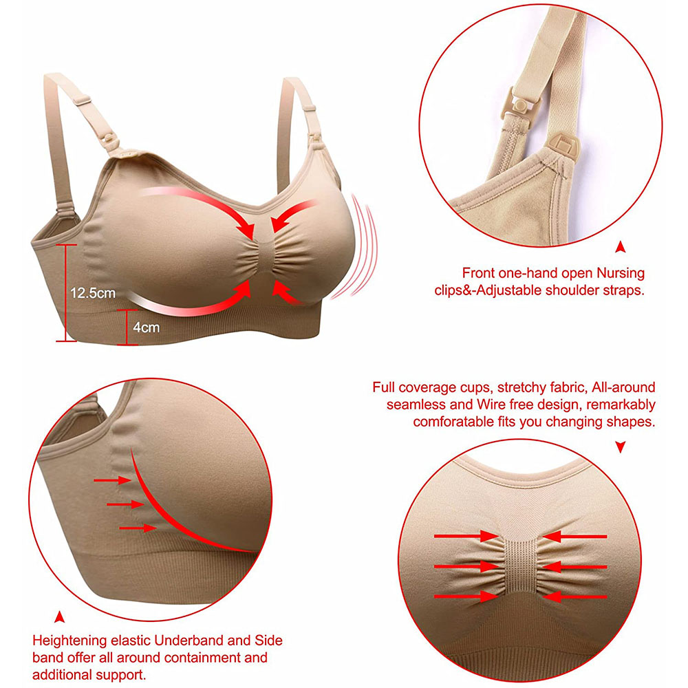 Sujetador de lactancia materna - Nursing Bra Clip reseña y precio