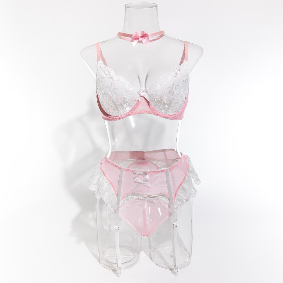 Conjunto de lencería de malla  - Nursing Bra Clip reseña y precio
