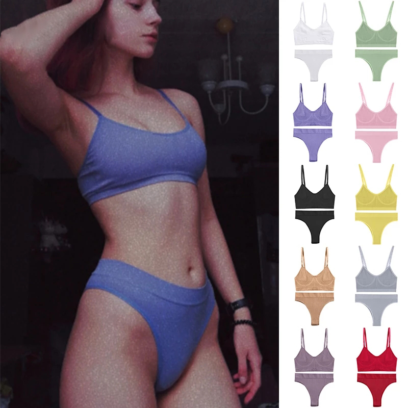 Conjunto de sujetador y lencer - Cotton Bra Everyday reseña y precio