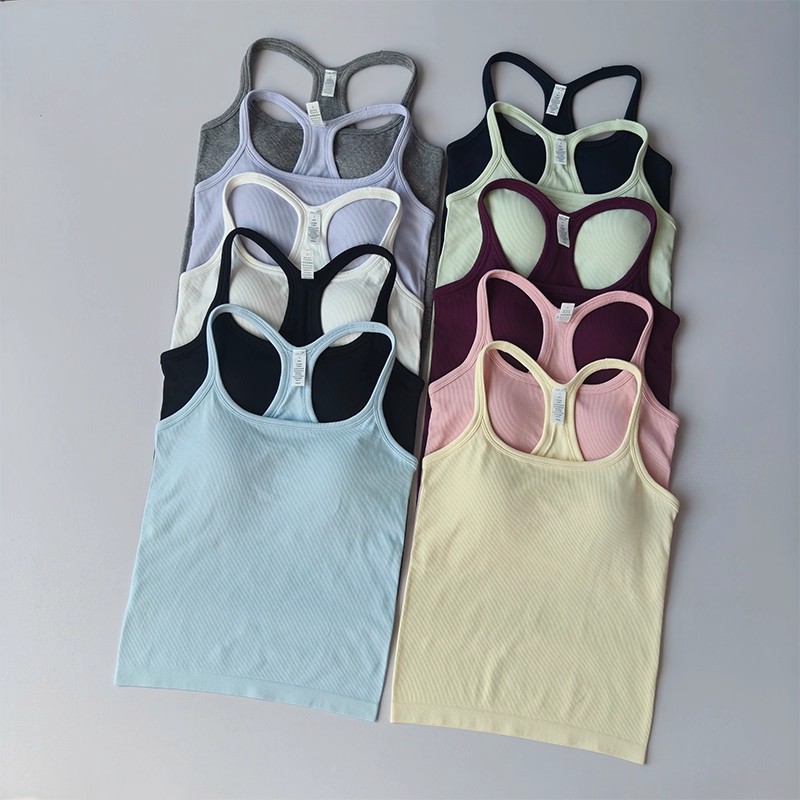 Camisola de Yoga de verano par - T Shirt Bra Seamless reseña y precio